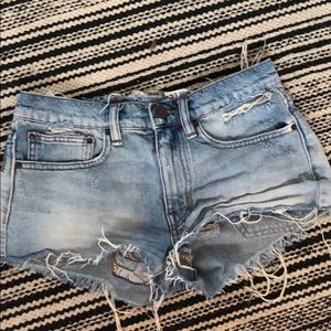 BDG denim shorts